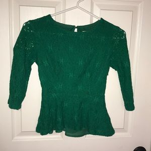 Moulinette soeurs peplum top